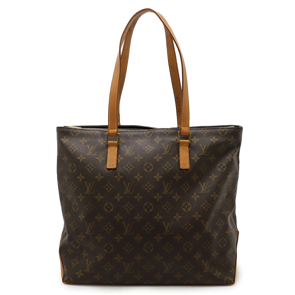 LOUIS VUITTON Monogram Cabas Mezzo Tote Bag Shoulder Hobo Carry